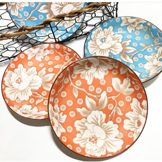 Floral Ceramic Plates (7 inches)