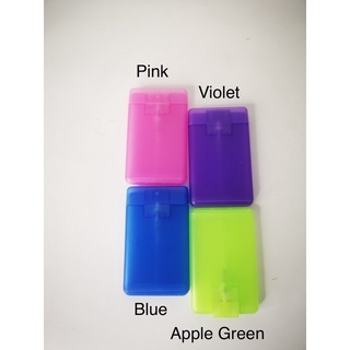 New design Pocket size Card Type Spray Bottle for Perfume & Hand Sanitizer. No leak if properly lock