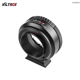 ✧ Viltrox NF-FX1 Lens Mount Adapter Manual Focus for Nikon G&D-Mount Series Lens Userd for FUJI X-Mount Mirrorless Camera