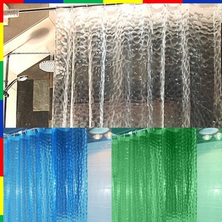 1.8*1.8m Moldproof Waterproof 3D Thickened Bathroom Bath Shower Curtain(US QwrJ