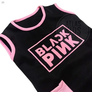 Preferred✸◄Black Pink Dress For Kids 1-10 Years Old