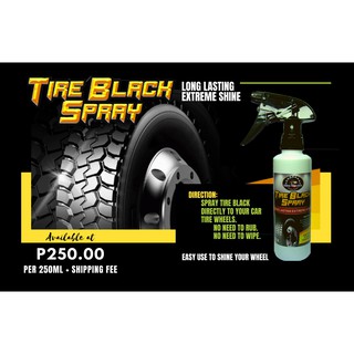 Tire Black Spray 250ml