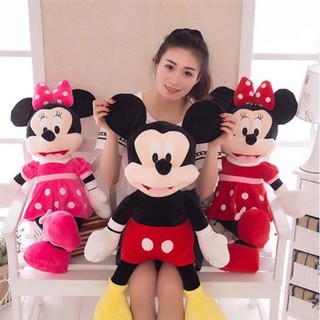 50cm Disney Mickey Mouse Minnie Mouse Stuff Toy Pillow Gift