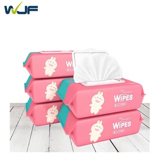 WJF Organic Baby Wipes 80 Pcs Per Pack 99% Water Hypoallergenic (Non-Alcohol-wetwipes) (2)