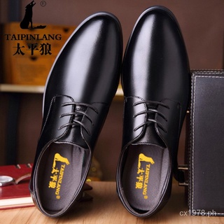 Black Pointed Toe Trendy Soft Surface Men's Genuine Leather Men's Shoes Formal Wear British Korean Men's Shoes Casual Shoes Soft Bottom Business Shoes qOb4