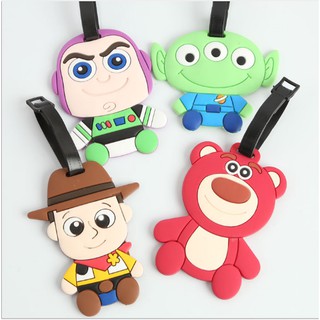 Toy Story 3 Woody Buzz Lightyear Luggage Tag Pendants