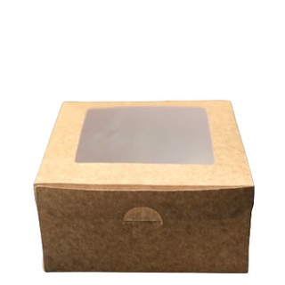 10 PCS Pastry Box/Cookies Box/Brownies Box-6x6x3