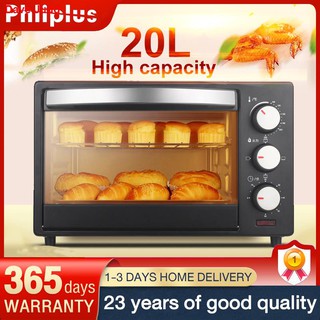 ◇∋✕Phliplus Household oven 20L small size oven multi-function automatic mini electric oven for bakin