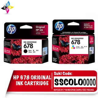 HP 678 Original Ink Cartridge Advance ( Black / Tri-Color )