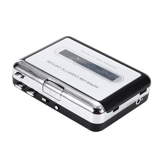 USB Cassette Converter Cassette Tape to MP3/WAV Digital Audio Music Player SRKT fLSn