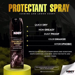 Koby protectant spray (Cleans & shines removes stain) Lemon flavor 250mL