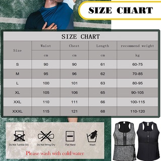 Body Shaper Waist Trainer Vest Slimming Sauna Sweat Compression Shapewear Fat Burner Workout for Men (3)