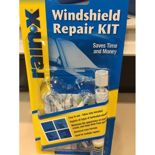 Rain-x USA Windshield Repair Kit 1 Gr Crack Car Glass Patches