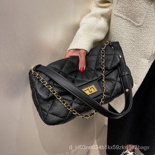 Retro Small Bags Women2021New Versatile Handheld Chain Bag Fashion Shoulder Small Square BaginsSuper