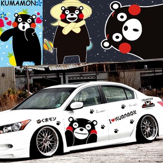 Kumamoto Bear Automobile Sticker Cute Cartoon Car Body Scratch Cover Sticker Personalized Car Door D