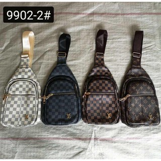 New Korean Rich Luxury Style men’s Leather Side Bag/Sling Bag Version 2