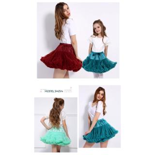 New Baby Girls Tutu Skirt Ballerina Pettiskirt Fluffy Children Ballet Skirts For Party Dance Princess Girl Tulle clothes (3)
