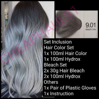 Hair Color set and bleaching set (1)