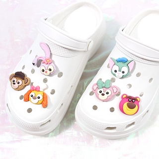 Hole shoes accessories decorative buckle cartoon cute three-dimensional shoe buckle accessories removable slippers hole shoes shoe ornament