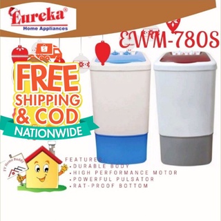 Eureka 7.8kg Washing Machine EWM 780S Single Tub
