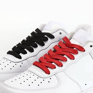 □☒✟(2pcs) Color Flat Waxed Laces for Shoes, Sports Basketball, Shoes Sail
