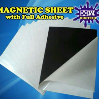Magnet with Full Adhesive A4 1mm - 10pcs