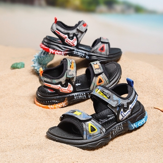 COD Children's Kids Sports Sandals Summer Outdoor Sport Closed-Toe Beach Sandals Water Shoes for Boys Girls Quick-Drying