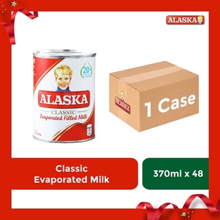 Alaska Classic Evaporated Filled Milk 370ml | Set of 48 (1 case)