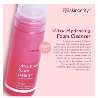 Ryx Ultra Hydrating Foam Cleanser