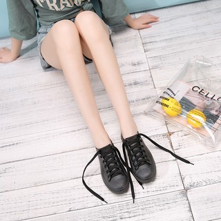 COD New shallow rain boots women fashion non-slip waterproof shoes low cut short 【In stock