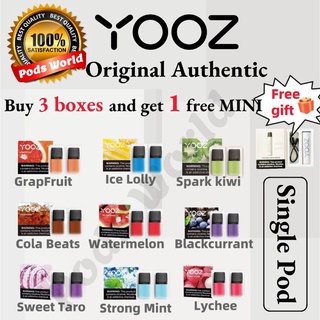 Yooz Single Cut Pod Yooz Pods 2ml /Pods [𝐏𝐑𝐎𝐌𝐎 :Buy 6 pods, get 1 YOOZ Mini Device ]
