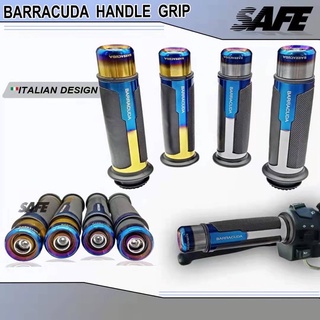 Barracuda Handle Grip CNC Quality With Throttle and Bar end Universal