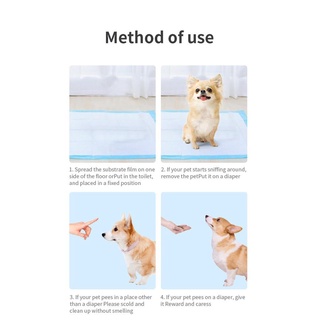 pets□₪▽per BAG - Pet Training Pads Puppy Pad Biodegradable Disposable Training Dog Pee