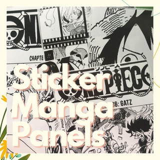 One Piece Sticker Manga Panels A6 (pls read description)
