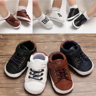 [SKIC]Toddler Baby Boys Soft Soled PU Casual Sneakers Shoes Anti-Slip