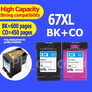 hp 67 ink hp67 black hp67xl ink cartridge Compatible for HP 1255 2724 2725 2722 2723 2752 2755 2330