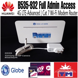 Huawei B535-932 4G+/LTE-Advanced [Globe Locked/With Full Admin Access]