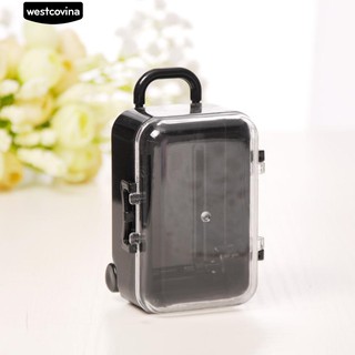[COD] 10 PCS Mini Rolling Travel Suitcase Shape Candy Box Reception Gift (6)