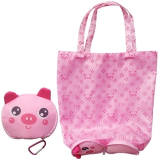 New products♤Cute Cartoon Reusable Shopping Waterproof Character Foldable Bag MRPNLO (2)