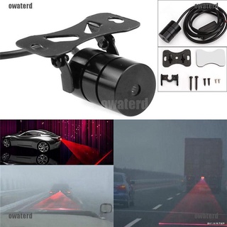 [YEN2] Universal Red Car Laser LED Fog Light Rear Anti Collision Signal Warning Lamp MO