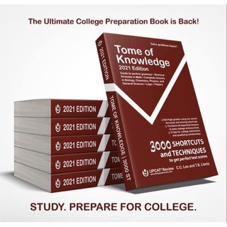 College Entrance Test 2021 Ultimate Reviewer (Tome of Knowledge 3000 ST UPCAT Review)