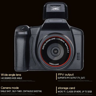 X16 Digital Camera Vlogging Video Camera SLR Camera 2.4 Inch 16x Zoom 1080P Ultra HD (2)