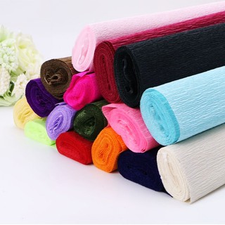 Gift Wrap Streamer Roll Crepe Paper Flower Wrapping
