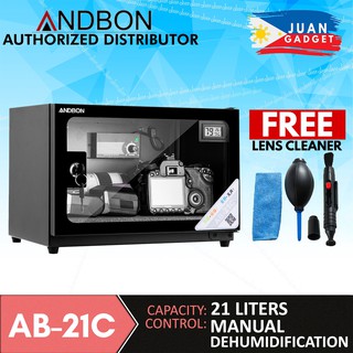 ✼Andbon AB-21C Dry Cabinet Box 21L Liters Digital Display with Manual Humidity Controller✪
