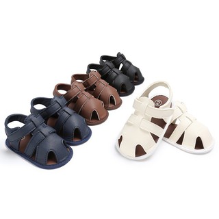 Baby Girls Boys Summer Style PU Sandals First Walkers Shoes (1)