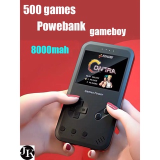 Bicycle chain accessories ♨Retro Game Player Gameboy With 500 Games Built-in 8000mah Power Bank USB