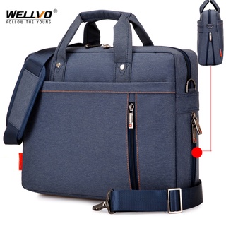 ☢Large Laptop Handbag Expandable Briefcase Business Office Work Documents Travel Bag 13 14 15.6 17.3