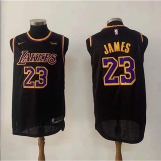 NBA Lakers Lebron James basketball high quality Jersey