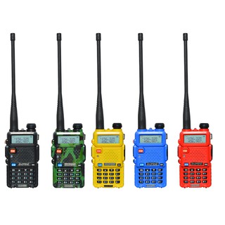 BaoFeng walkie talkie UV-5R two way cb radio upgrade version baofeng uv5r 128CH 5W VHF UHF 136-174Mh