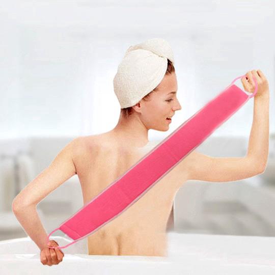 Long Bath Towel Rub Back Thickened Towel Rubbing Strength
